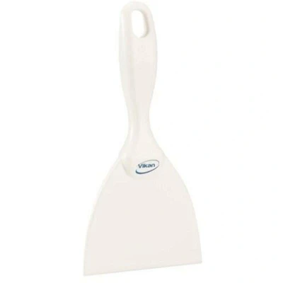 Image de VIKAN 40615 grattoir à main, 102 mm, polyester, blanc 4061/5