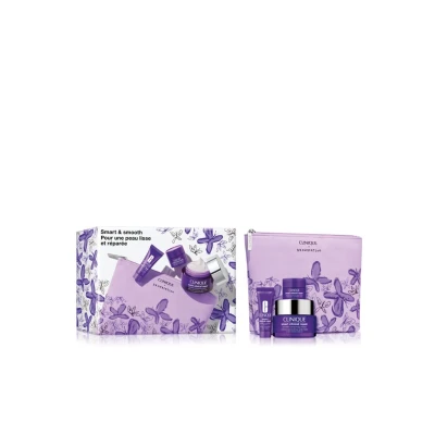 Afbeelding van Clinique Smart &amp; Smooth set Anti aging 3 ST