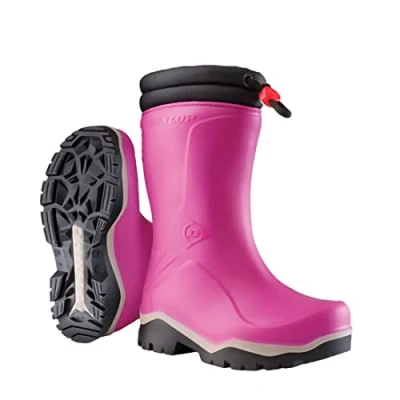 Afbeelding van Dunlop Blizzard Gevoerde Kinderlaars Roze maat 32
