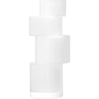 Afbeelding van L.S.A. Tier Vaas 35 cm White / Glass