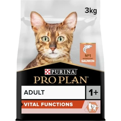 Afbeelding van PRO PLAN® Kattenvoer voor Volwassen Kat OPTISENSES Original Adult Rijk in Zalm 3 kg
