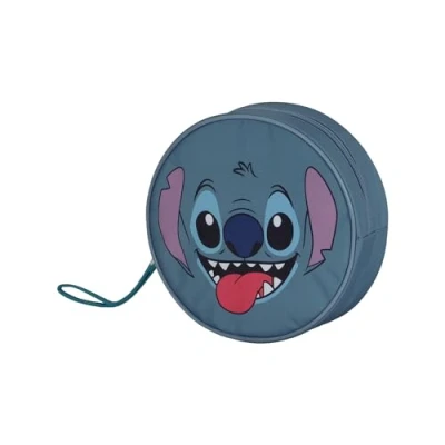 Afbeelding van Karactermania Lilo en Stitch Jumbo Toilettas Gezicht Blauw Disney