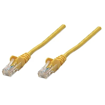 Afbeelding van Intellinet 319850 RJ45 Netwerkkabel, patchkabel CAT 5e U/UTP 5.00 m Geel 1 stuk(s)