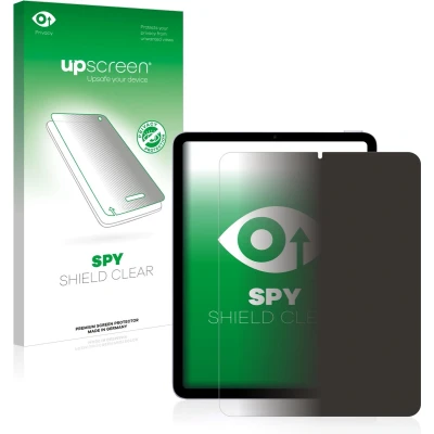 Afbeelding van upscreen privacy screenprotector voor Apple iPad Air 5 WiFi 2022 (Portret Modus, 5. Gen.) Folie Beschermfolie Blauwlichtfilter