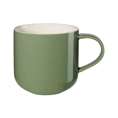 Afbeelding van ASA Coppa 19100351 porseleinen mok met handvat, 0,4 l, 9,2 x 9,5 cm, cactuskleur