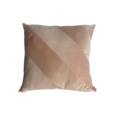 Afbeelding van Present Time Sierkussen Tono Vierkant Peach orange
