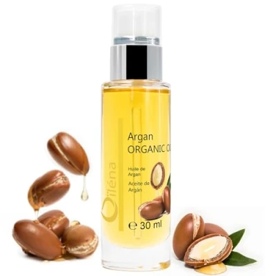 Afbeelding van Marokkaanse arganolie, maagd, koudgeperst, biologisch, 100% zuiver, 30 ml, vochtinbrengende anti aging, gezicht en lichaam, haarverzorging, baard nagels, striae genezend