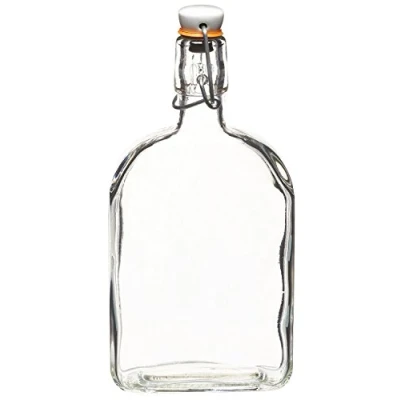 Afbeelding van KitchenCraft Home Made Sloe Gin glazen fles met deksel, 500 ml