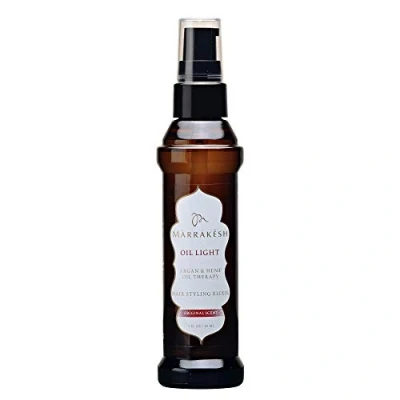 Afbeelding van Marrakesh Haarstyling, Elixir Oil voor fijn haar, licht, 2 stuks