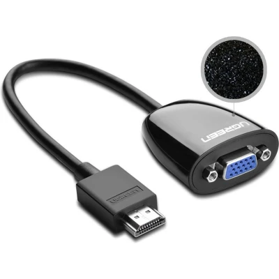 Afbeelding van Ugreen 0,25 m, HDMI Type A (Standaard), VGA (D Sub), Mannelijk, Vrouwelijk, Recht 40253