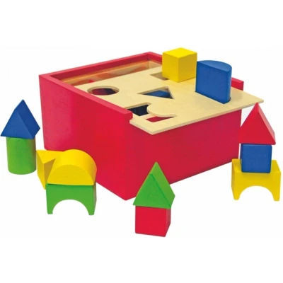 Afbeelding van Woody vormenbox 90001