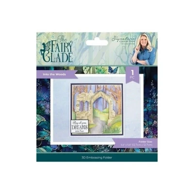 Afbeelding van Sara Signature Fairy Glade 3D Embossingfolder 5&#039;x7&#039; Into the Woods