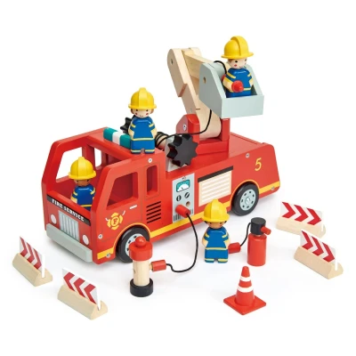 Afbeelding van Tender Leaf Toys Brandweerwagen