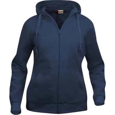 Afbeelding van Clique Basic Hoody Full Zip Women 021035 Dark Navy