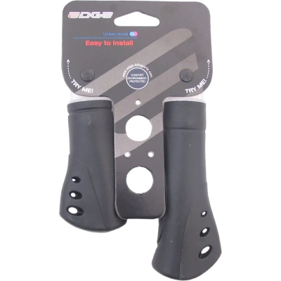 Afbeelding van Handvatset Edge Ergo Venti 125/92mm zwart