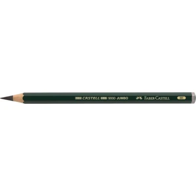 Afbeelding van potlood Faber Castell 9000 Jumbo 6B
