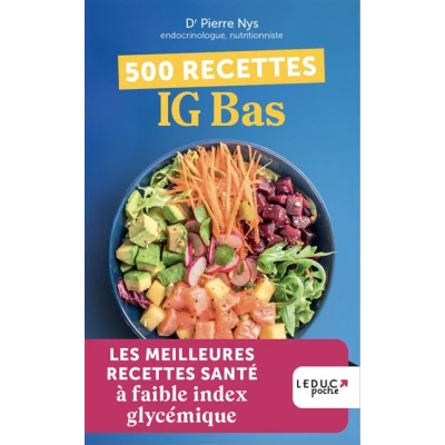 Image de 500 recettes IG bas