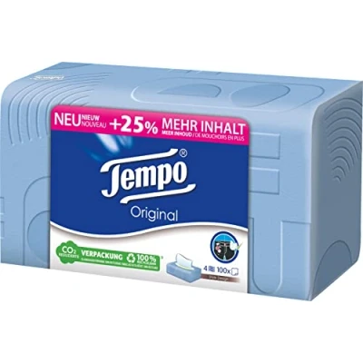 Afbeelding van Tempo Tissues box original (100st)