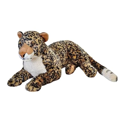Afbeelding van Pluche grote luipaard knuffel 76 cm knuffeldier