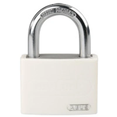 Afbeelding van ABUS T65AL beschrijfbaar hangslot met 2 sleutels Wit