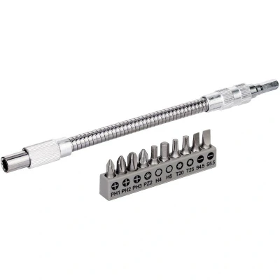 Afbeelding van Bosch Accessories 2608522376 Bitset Kruiskop Pozidriv, Phillips, Inbus, Binnen zesrond (TX), Plat