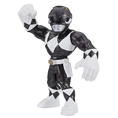 Afbeelding van Playskool Heroes Mega Mighties Power Rangers Zwarte ranger 25 cm n/a