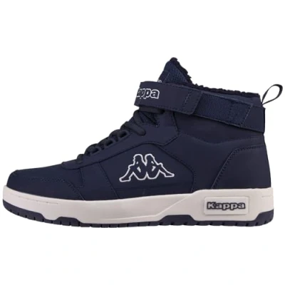 Afbeelding van Kappa Unisex Trainingsschoen, Maat: 45, Navy/white Hoogwaardig imitatieleer