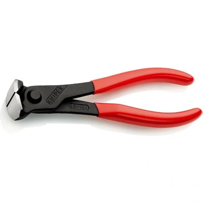 Image de KNIPEX 68 01 160 cutter plastifié noir atramentisé mm