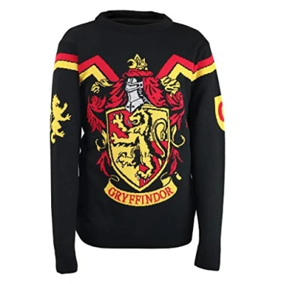 Afbeelding van Harry Potter Kersttrui XL Gryffindor Crest Multicolours