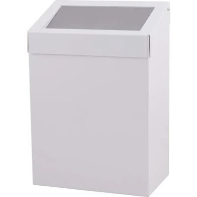 Afbeelding van Dutch Bins Afvalbak Gesloten RVS Inhoud: 20 liter