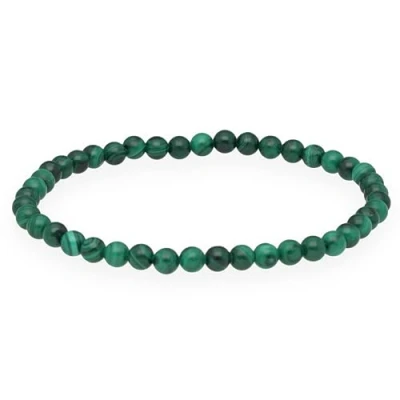 Afbeelding van Lebensquelle Plus Miniparelarmband, 4 5 mm, Edelsteenarmband van hoge kwaliteit, Edelsteen, Steenkristal
