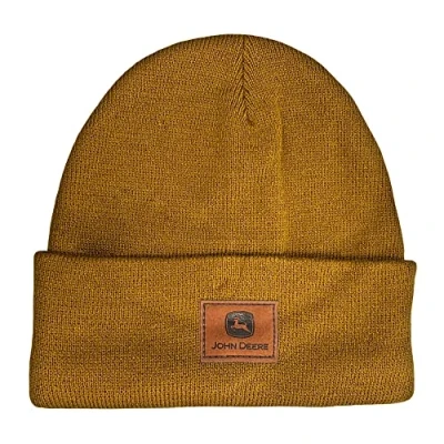 Afbeelding van John Deere Duck Brown Beanie Hoed voor heren, bruin, eenheidsmaat, L, Bruin