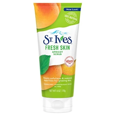 Afbeelding van St. Ives Toning scrub abrikoos 150 ml (fuspeeling)