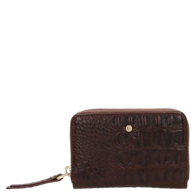 Afbeelding van FMME Portemonnee Croco Bruin one size