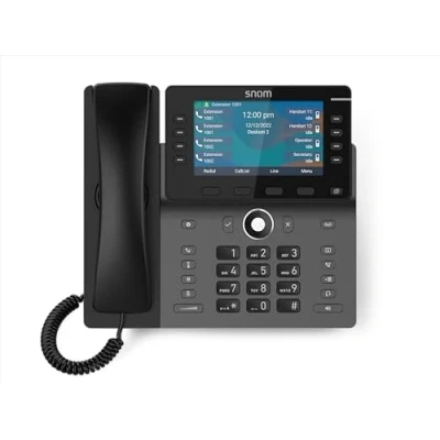 Afbeelding van Snom M58 IP telefoon Zwart TFT
