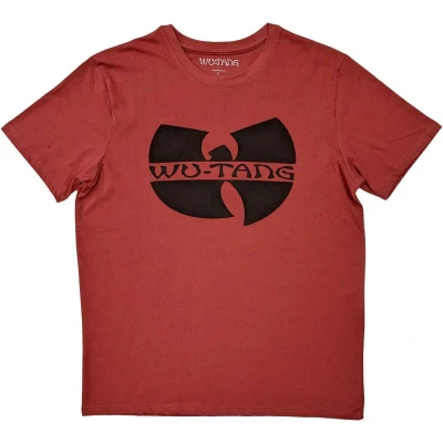 Afbeelding van WuTang Clan Logo Heren T shirt XL Rood