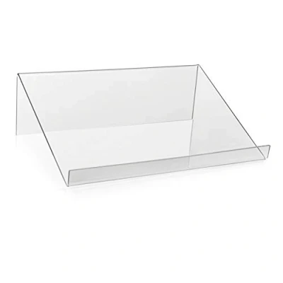 Afbeelding van VITAdisplays Brievenhouder / boekensteun als productstandaard en boekenhouder van origineel Plexiglas®, 1 stuk, 30 x 9 21 cm