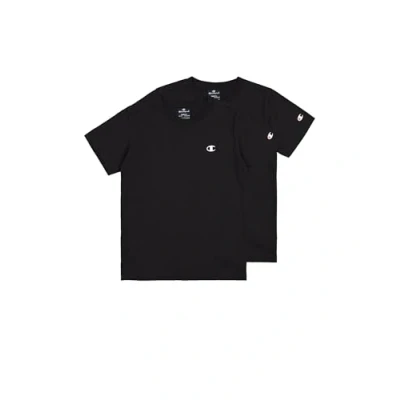 Image de Champion T Shirt (Lot de 2) Garçon, Noir, 7 8 ans