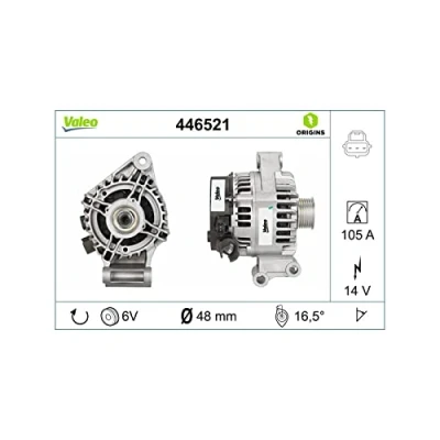 Afbeelding van Valeo Alternator/Dynamo 446521