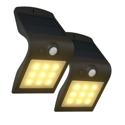 Afbeelding van FlinQ Luxe Solar Buitenlamp met Sensor