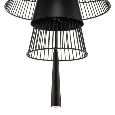 Afbeelding van Forestier Gravity 1 hanglamp Ø86cm zwart