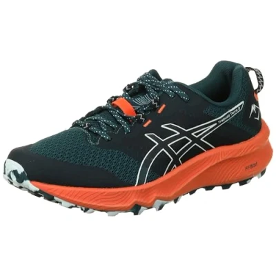 Afbeelding van Asics Trabuco Terra 2 Trail hardloopschoenen, Heren, Maat: 40, Saxon green/pure aqua Textiel/ synthetisch