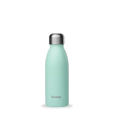 Afbeelding van QWETCH 500 ml roestvrijstalen fles voor volwassenen, uniseks, groen (groen), één maat