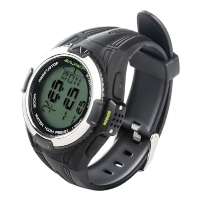 Afbeelding van SALVIMAR One Plus Freediving Watch herenhorloge, zwart, uniek