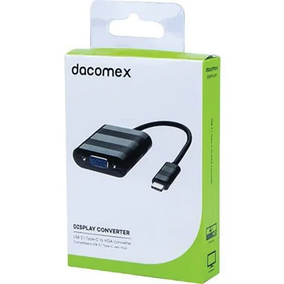 Image de Convertisseur USB 3.1 Type C vers VGA DACOMEX