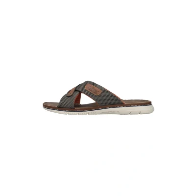 Afbeelding van Rieker 21340 herenslippers, Groen, 44 EU