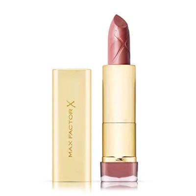 Afbeelding van Max Factor Colour Elixir Lipstick Burnt Caramel 745 verzorgende lippenstift, die inspireert met een briljant, intens kleurresultaat