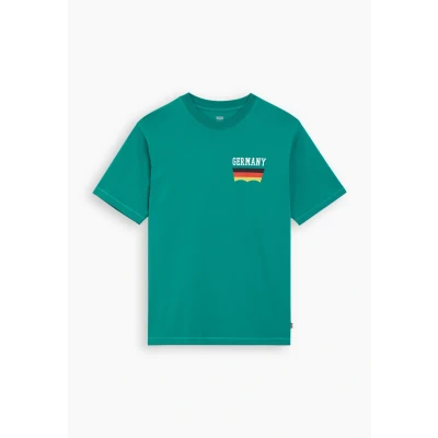Afbeelding van Levi&#039;s EURO Unisex Tshirt print, Maat: XS, Shady glade