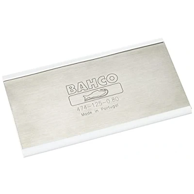 Afbeelding van Bahco Schraapstaal 0.8x125mm koud gewalst/chroom nikkel staal