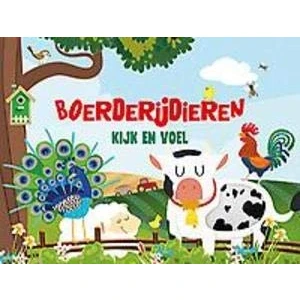 Afbeelding van Lantaarn publishers kijk en voelboek boerderijdieren